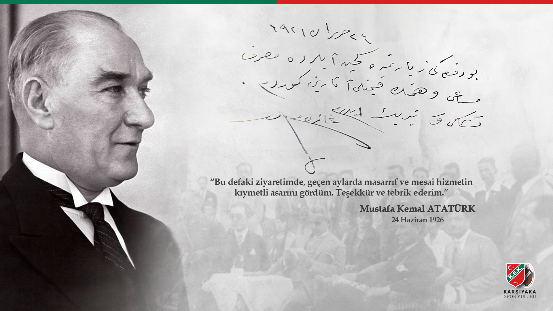 Gazi Mustafa Kemal Atatürk'ün Ziyaretinin 99. Yıl