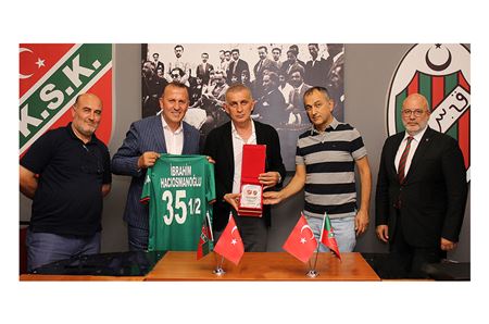 TFF Başkanı İbrahim Hacıosmanoğlu Kulübümüzü Ziyaret Etti